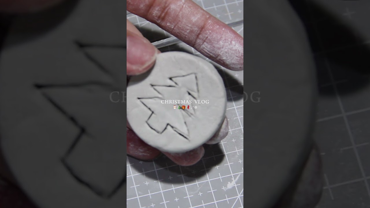 Making Christmas tree–shaped cookies filled with strawberry jam 🍓🎄 