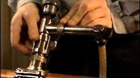 Hot Tapping Demonstration in a Small Flow Pipeline.