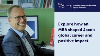 RSM Full-time MBA Alumnus: Jaco Luijendijk | Rotterdam School of Management, Erasmus University