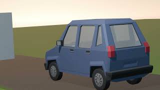 Blender 3D Rigid Body Physics: Quick Car Crash Animation