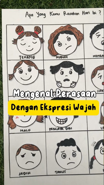 Mengenal Perasaan dengan Ekspresi Wajah #idebermain #idebermainanak