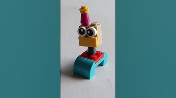 I Made LEGO Robot Space using LEGO Bricks #lego #legobricks #Robot  #asmr #buildingblocks #asmr #diy