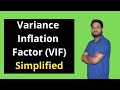 Variance Inflation Factor Simplified | Variance Inflation Factor in Multicollinearity | VIF