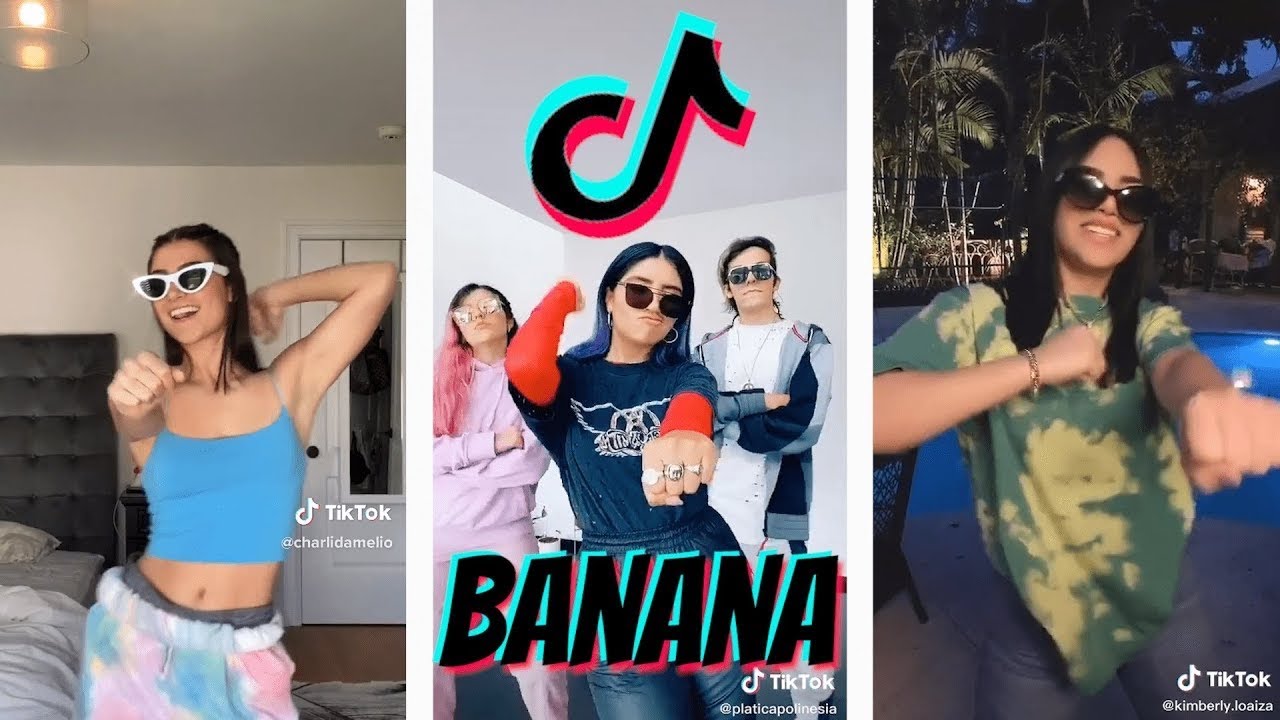 BEST TIKTOK BANANA DROP! YouTube
