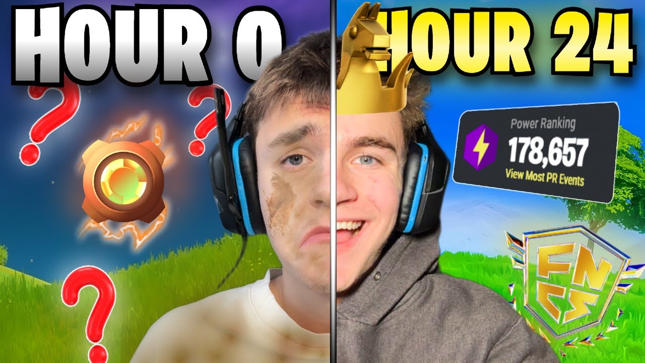 Смогу ли я стать профессиональным игроком в Fortnite за 24 часа?