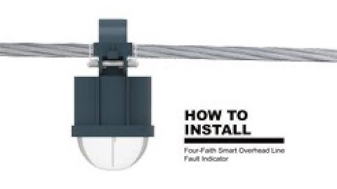 How to Install The JYZ-HW/JYZ-FF Overhead Line Fault Indicator | Four-Faith Smart Power