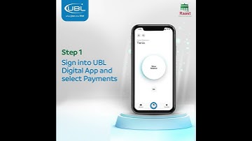Learn how to make payment via Raast on UBL Digital App