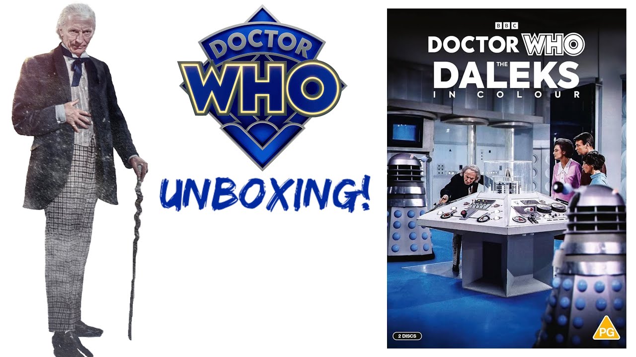 Doctor Who: The Daleks in Colour DVD Unboxing & Review! - YouTube
