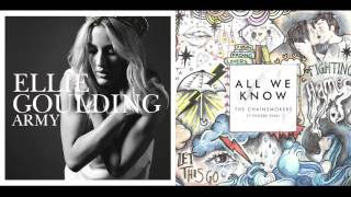 Army Knows - Ellie Goulding vs. The Chainsmokers ft. Phoebe Ryan Mashup