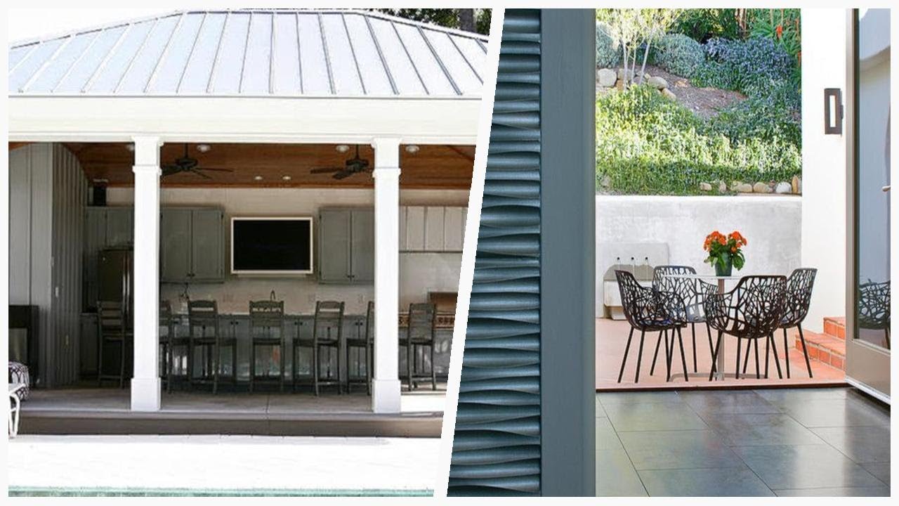 75 Turquoise Concrete Patio Design Ideas You'll Love 😊