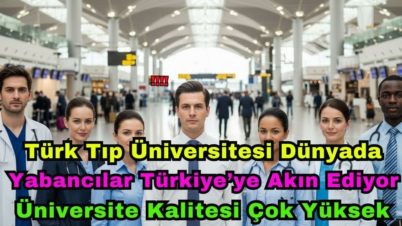 Türk Tıp Üniversitesi Dünya Sıralamasında: Yabancılar Eğitim İçin Akın Ediyor