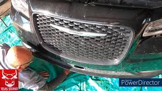 Chrysler 300 front bumper removal