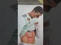 رسم كريستيانو رونالدو بالالوان الخشب