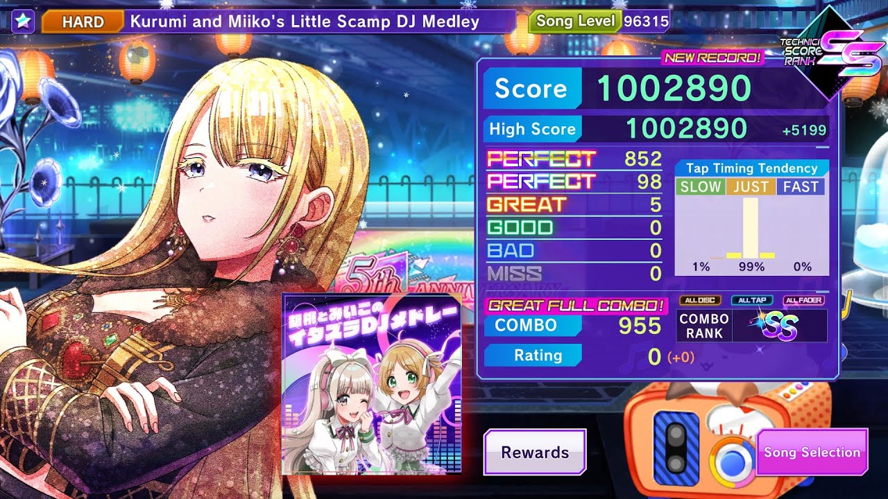D4DJ Groovy Mix: Kurumi and Miiko's Little Scamp DJ Medley (Hard