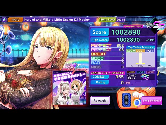 D4DJ Groovy Mix: Kurumi and Miiko's Little Scamp DJ Medley (Hard