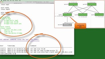 NVIDIA Cumulus Linux NCLU: Technical video demo