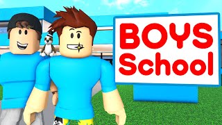 We Went To BOYS ONLY SCHOOL.. Teacher Had DARK Secret! (Roblox)