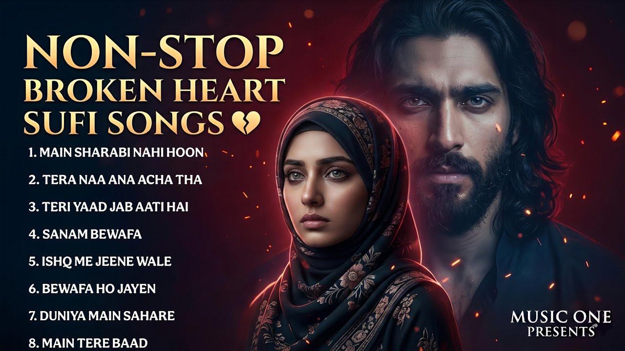 Tanha Dil  💔| Nonstop Sufi Sad Songs | Sad Sufi Songs | Emotional Painful Sufi Songs |Hindi Sad Song