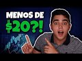 Las 20 MEJORES Acciones por Menos de $20 | Acciones Baratas en la Bolsa