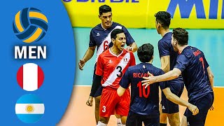 PERU vs ARGENTINA - Full Match | Men's Volleyball Sudamericano de voley masculino 2021