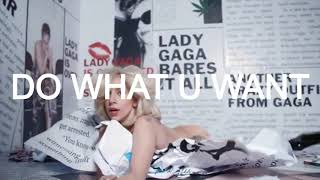 Lady Gaga - Do What U Want (Audio)