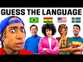 Match the language to the country