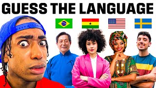 Match The Language To The Country