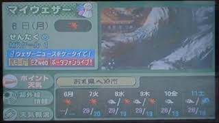 WNI(ウエザーニュース)がBSデータ放送(910ch)で見れた頃、流れていた音楽（2006年3月）