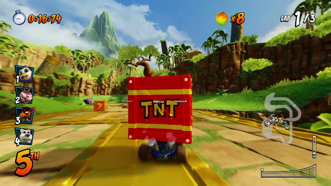 Crash™ Team Racing Nitro-Fueled TNT GLITCH - YouTube