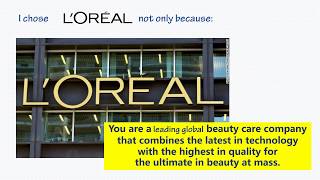 L'Oréal Management Trainee 2020 | Online Application | Because I'm Worth It