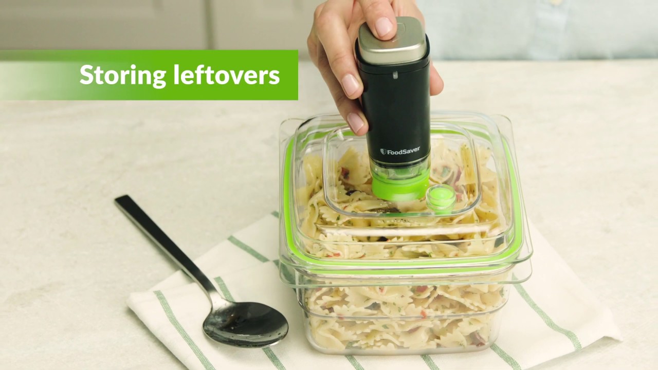 FoodSaver Handheld Vacuum Sealer Compatibility YouTube