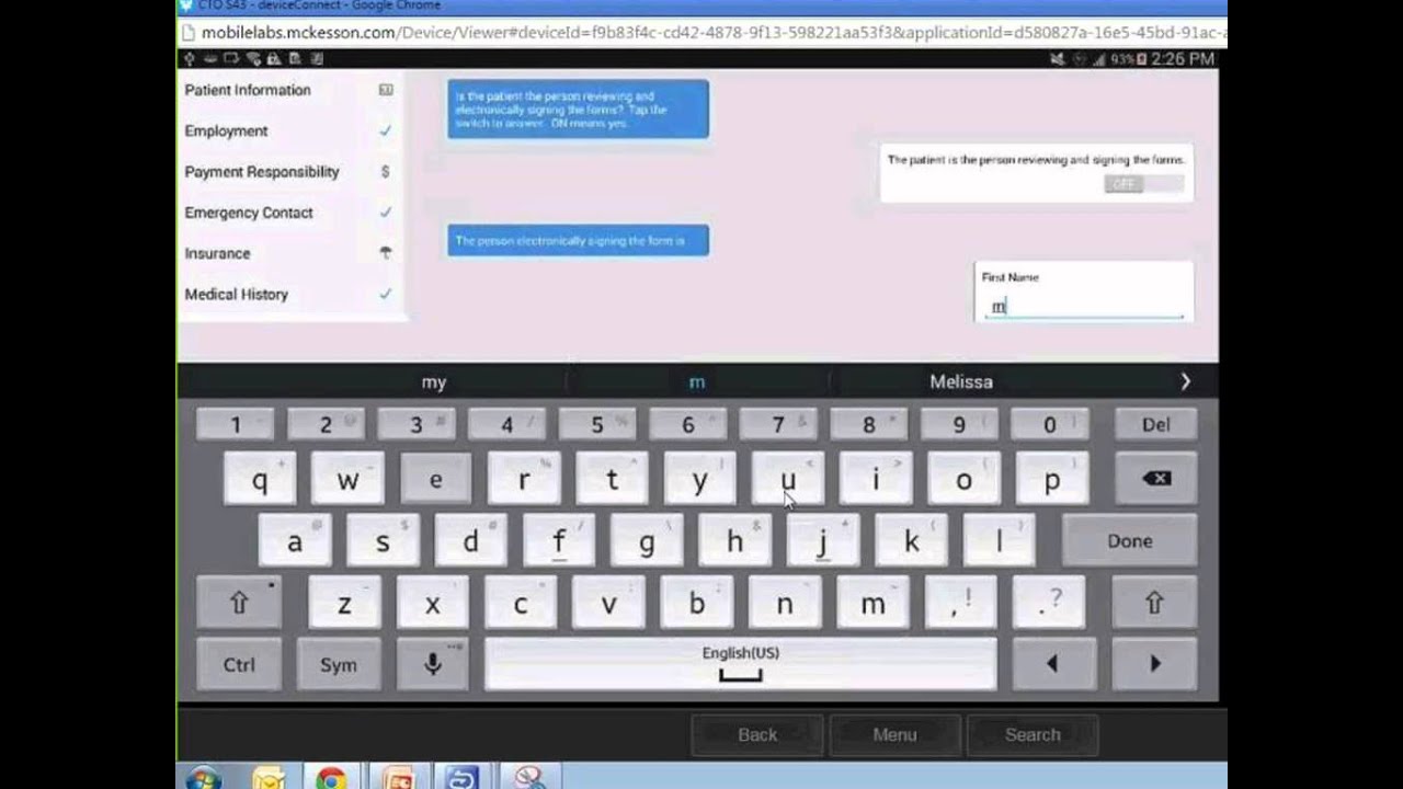 Medisoft v20 Mobile App for Android