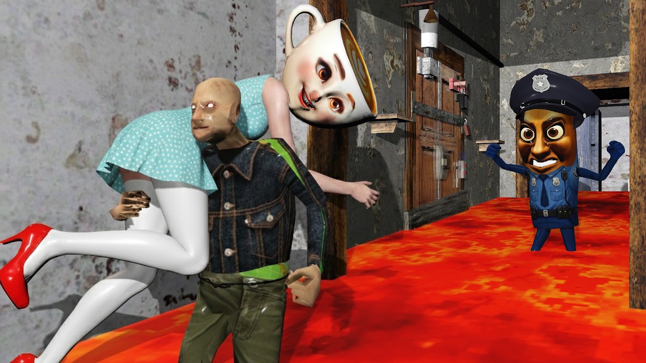 Want CRAZY Funny Animations? Watch TungTung X Capuchino Now#brainrot #animation