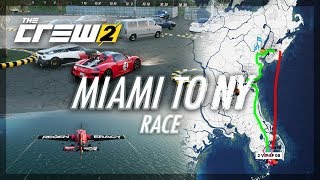 The Crew 2 - Miami to NY Race! (Plane vs Car)