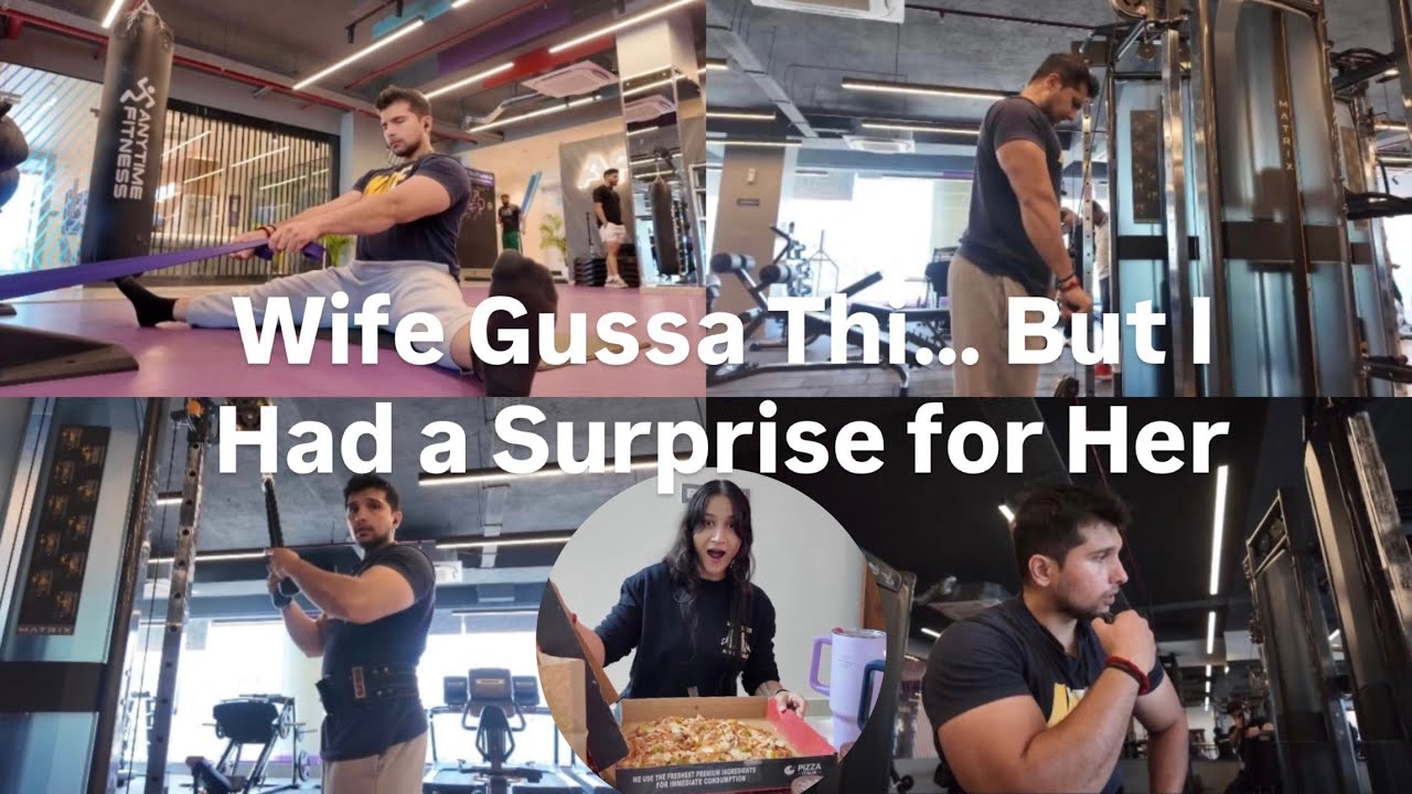 Gym ke baad Mission: Wife Ko Manaana ❤️‍🔥
