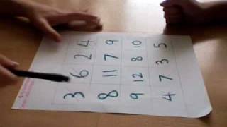 Latin Square Interactive Game