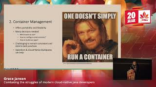J-Fall 2023: Combating the struggles of modern cloud-native java developers - Grace Jansen