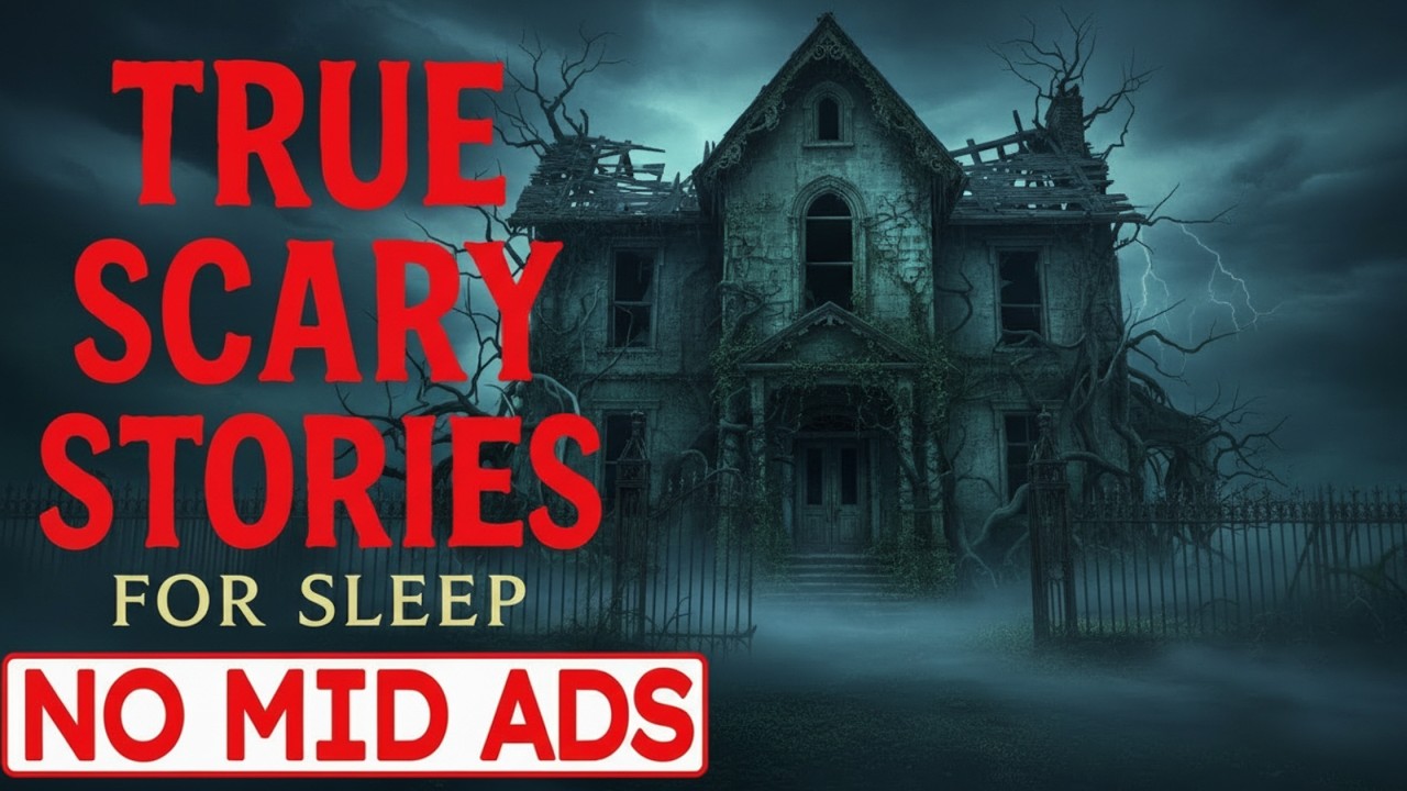 NO ADS 🛑 2 HOURS of TRUE Scary Stories for Sleep | Gentle Rain Sounds | Vol 58