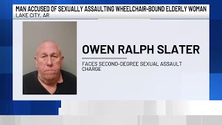 Man accused of sexually assaulting wheelchair-bound elderly woman