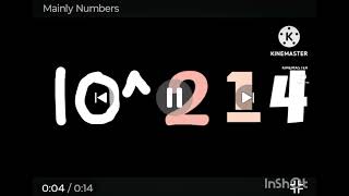 0 to Centillion 10^303