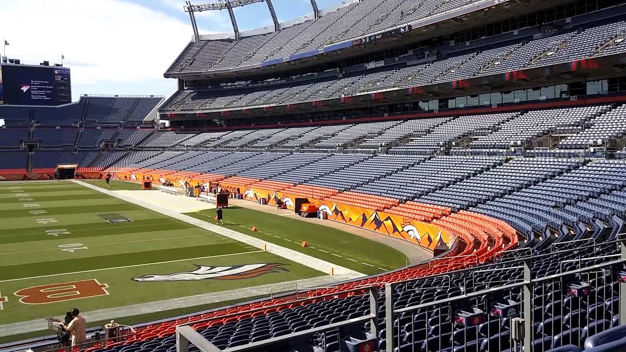 Sports Authority Field Denver CO pregame YouTube