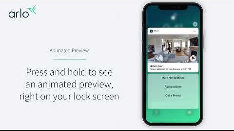 Arlo Secure - Animated Preview
