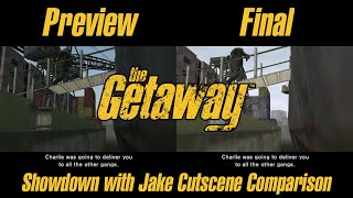 The Getaway - Preview vs Final Mission 23 Cutscene Comparison
