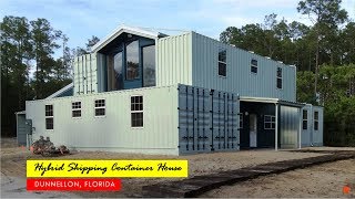 4000 Sqft. Hybrid Shipping Container Home in Dunnellon, Florida