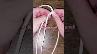 Assista a aula completa clicando no botão ▶️ abaixo. #macrame #colardemacrame #passoapasso