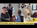 SAID SERBIA OO XAAKISA U TARXIIHAY SOMALIYA PASSPORT KA KA CESHATAY