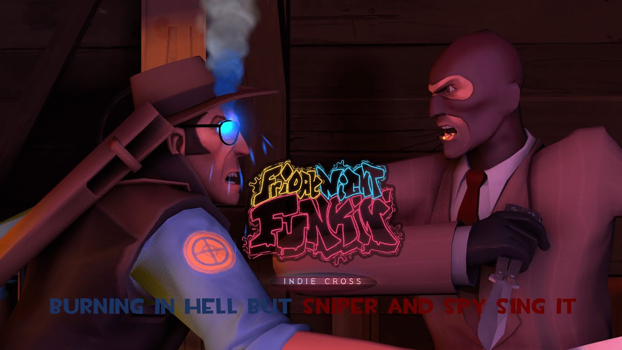 Burning in jarate (Burning in hell but Sniper and Spy sing it) (ESPECIAL 500 SUBS)