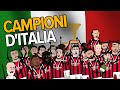Milan campione ditalia  cartoon parody