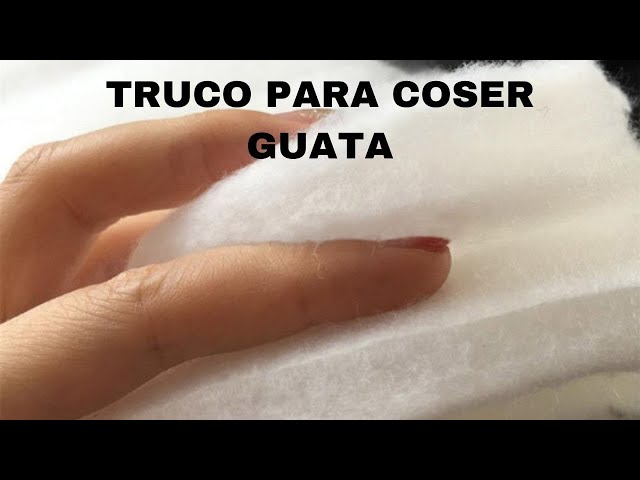 NUEVO TRUCO PARA COSER GUATA / TUTORIAL DE COSTURA 