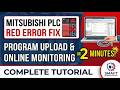 Program Upload and Download in Mitsubishi PLC , All about program upload and Download